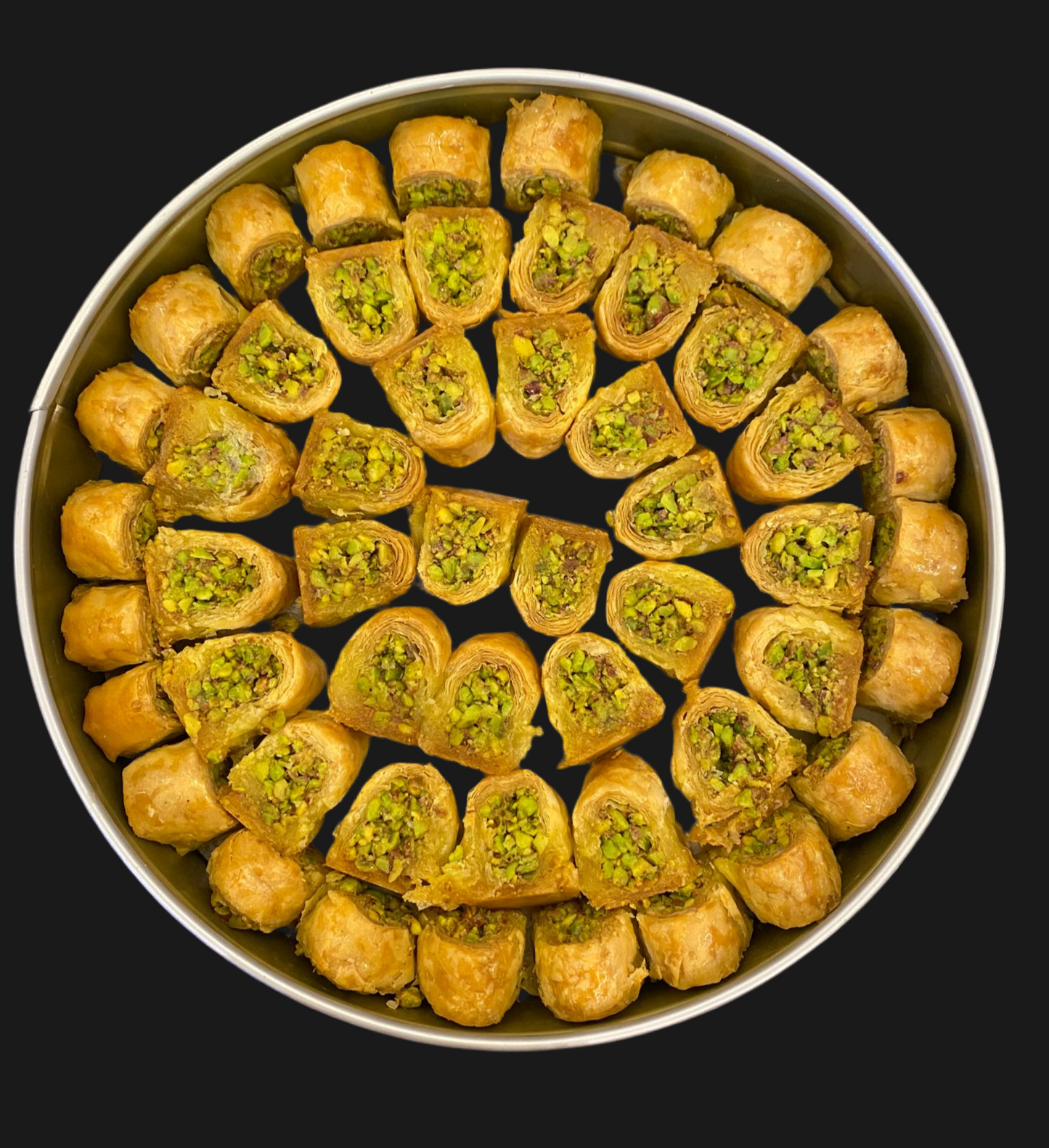 A. Habibah Kol WeShakour Pistachios كول واشكور بالفستق الحلبي من حلويات حبيبة