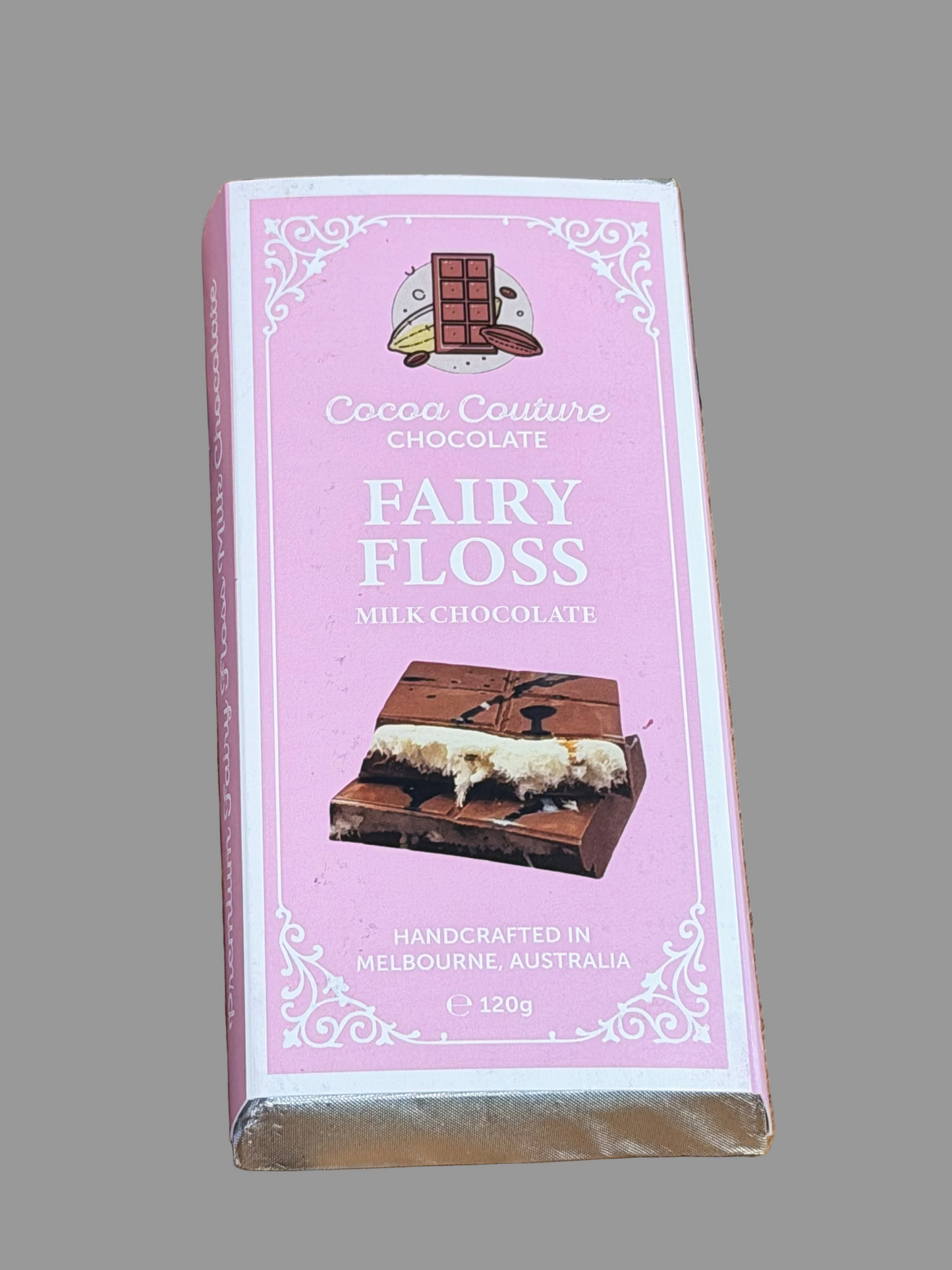 A. 2 Fairy Floss Chocolate Bar FREE SHIPPING