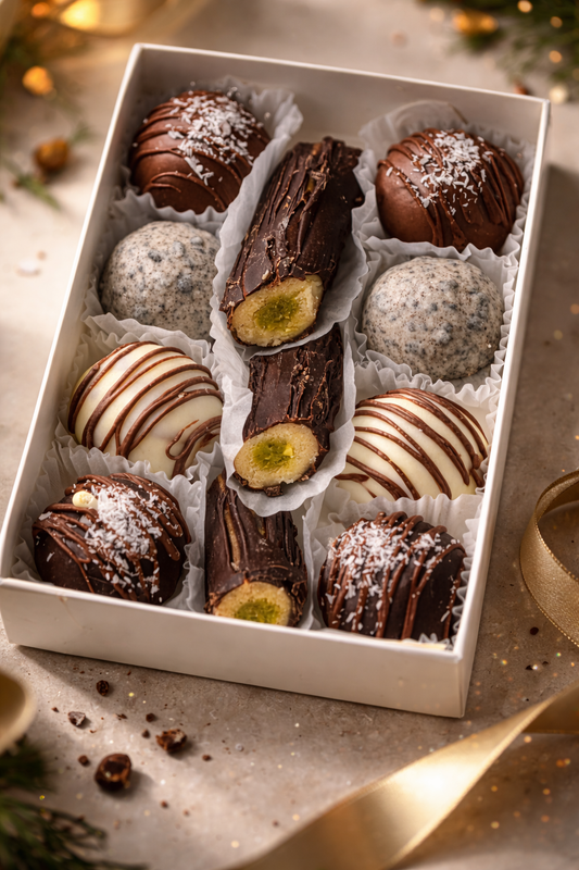 Luxury Truffle & Marzipan Selection Box